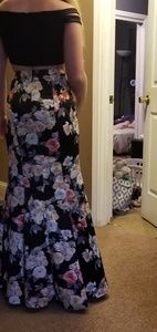 Prom dress size 7   waist taken in to fit size 2